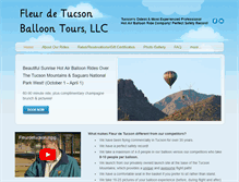 Tablet Screenshot of fleurdetucson.net